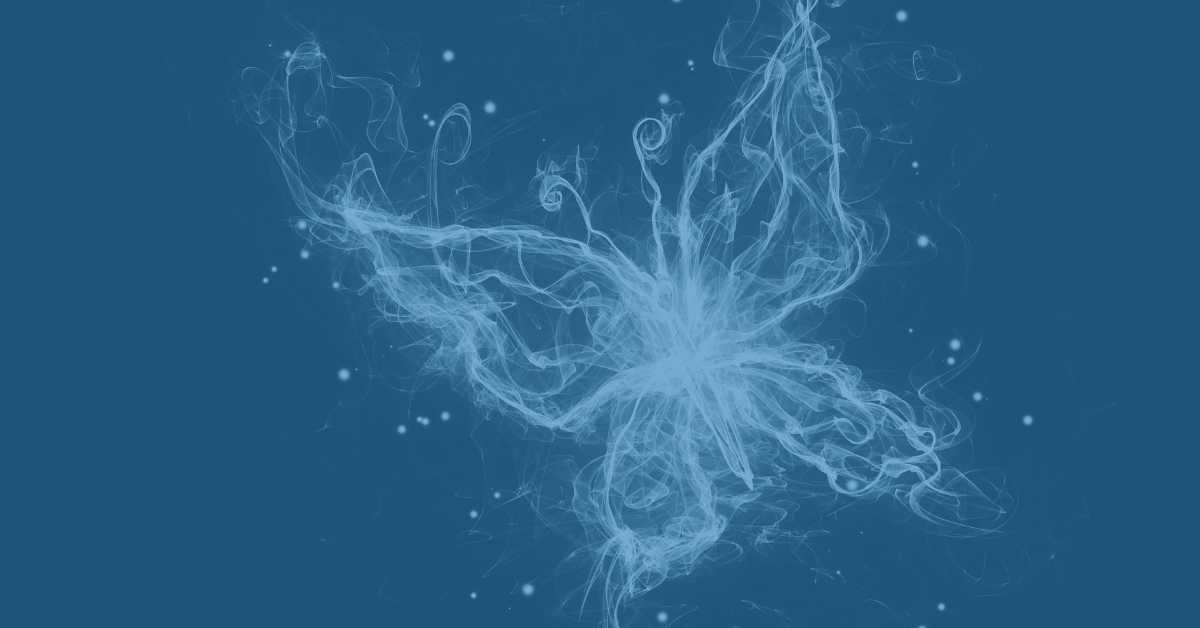 Digital butterfly symbolizing transformation in technology and business<br />
