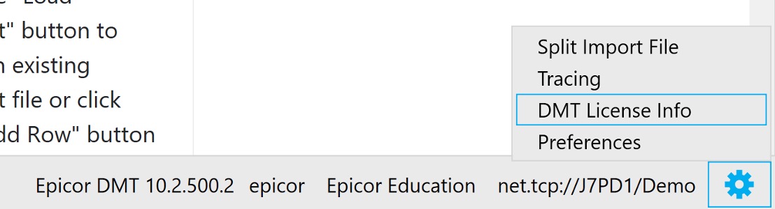 Epicor Data Management Tool Epicor Data Management Tool