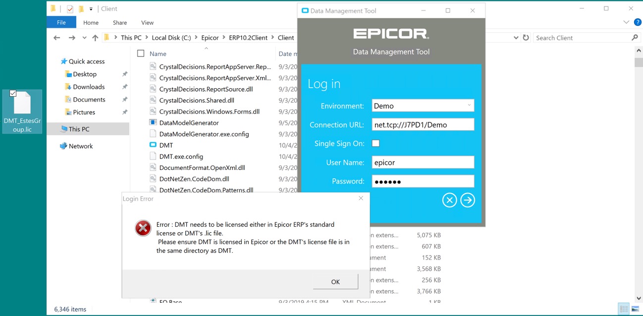 Module License Configuration