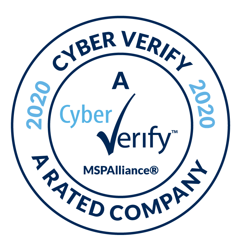 MSPAlliance Cyber Verify A Rating Badge Awarded to EstesGroup