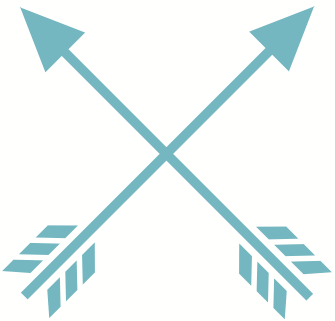 Ocean Arrows Ocean-colored arrows symbolizing the strength of differentiators