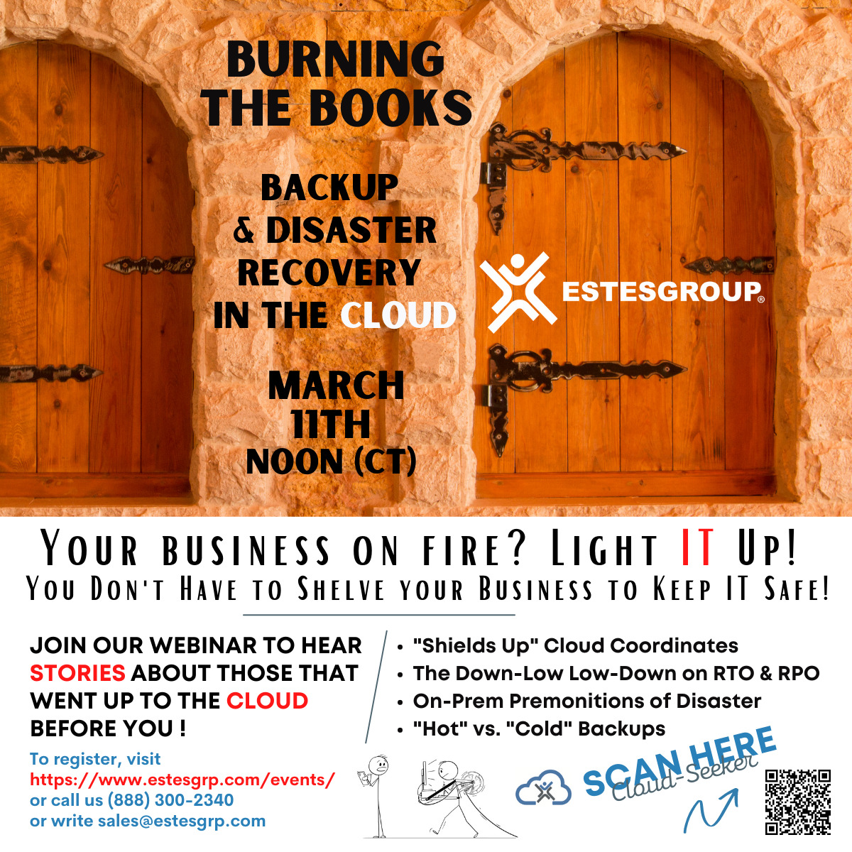 EstesGroupM11CloudStories Backup Disaster Recovery Cloud Accounts Event