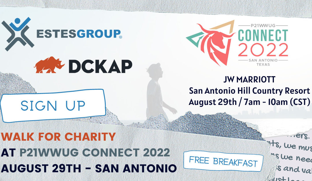 Walk for Charity at P21WWUG CONNECT in San Antonio