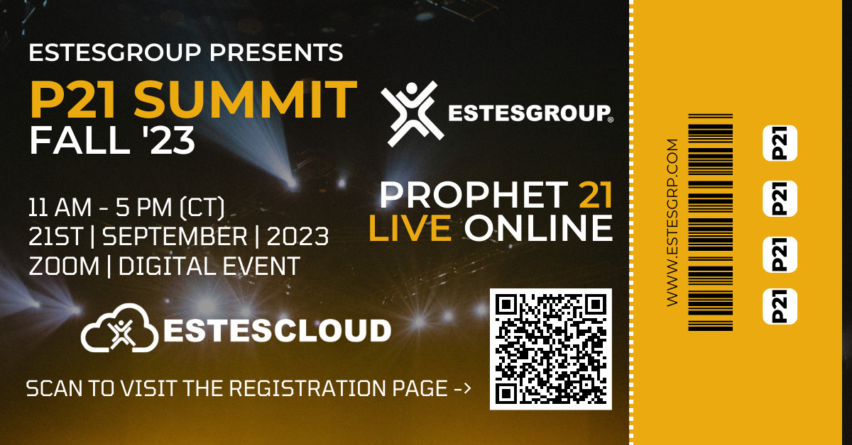 Prophet 21 Summit 2023 Registration