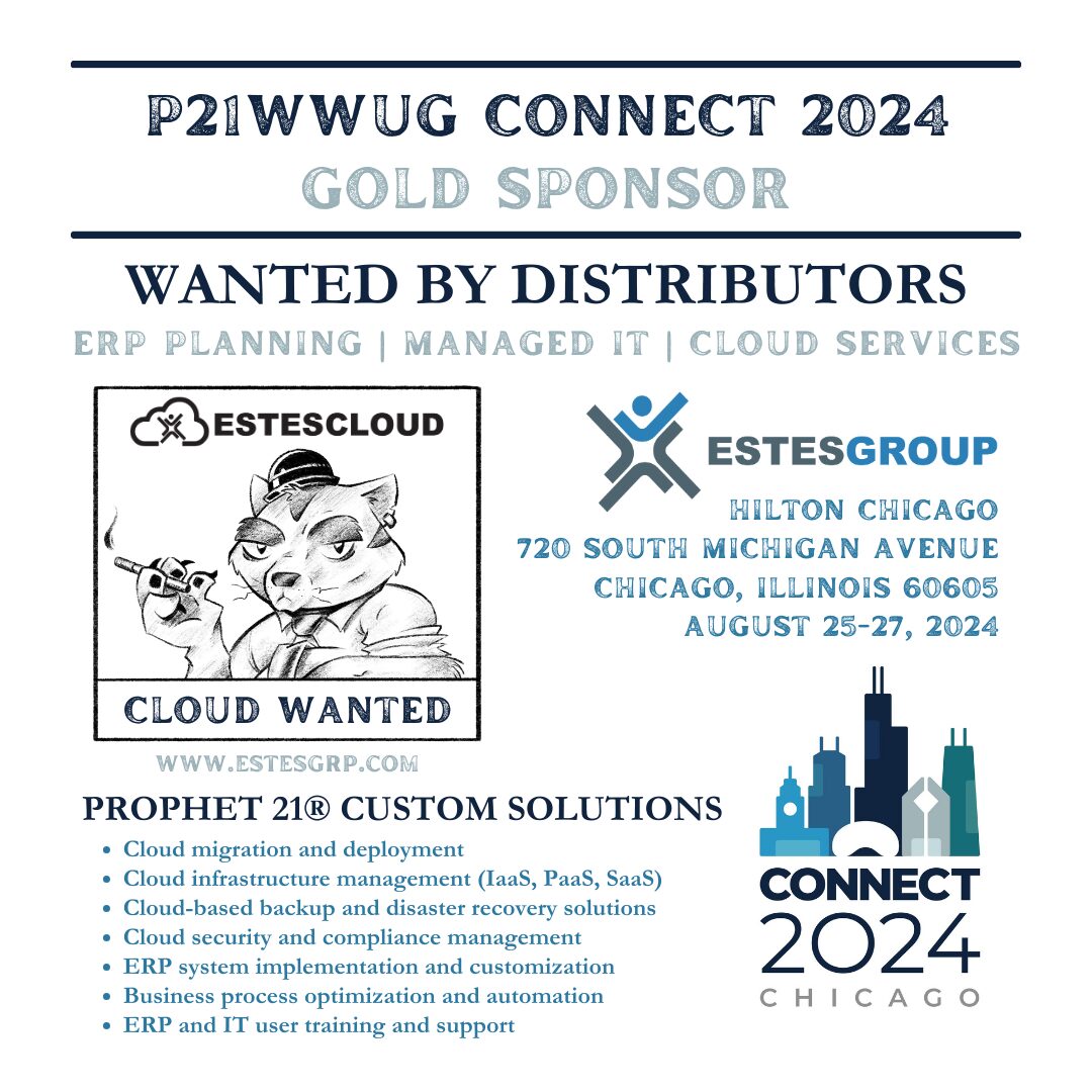P21WWUG CONNECT 2024 GOLD SPONSOR