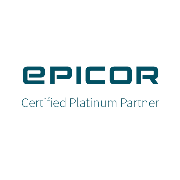 Epicor Certified Platinum Partner badge<br />
